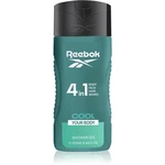 Reebok Cool Your Body osvěžující sprchový gel 4 v 1 pro muže 250 ml