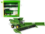 John Deere S780 Wheeled Combine with Corn Head and Draper Grain Head 1/32 Diecast Model by ERTL TOMY