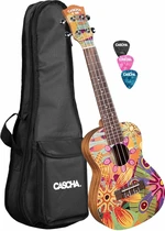 Cascha HH 2607 Art Series Koncertné ukulele Kvety