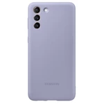 Kryt na mobil Samsung Silicone Cover na Galaxy S21+ 5G (EF-PG996TVEGWW) fialový ochranný zadný kryt • pre Samsung Galaxy S21+ 5G • materiál: silikón •