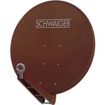 Satelit 85 cm Schwaiger SPI085PR Reflektivní materiál: hliník cihlově červená