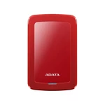Externý pevný disk ADATA HV300 1TB (AHV300-1TU31-CRD) červený 2,5" externý disk • kapacita 1 TB • ultraslim vyhotovenie (hrúbka 10,3 mm) • rozhranie U