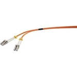 Připojovací optický kabel Renkforce RF-3301830 [1x zástrčka LC - 1x zástrčka LC], 2.00 m, oranžová