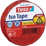 Izolační páska tesa 56192-00013-22, (d x š) 10 m x 15 mm, kaučuk, červená, 1 ks