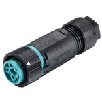 RST® MINI kabelová zásuvka RSTI164/5 Wieland 46.051.4553.6, kulatý faston, Provedení konektoru: spojka, rovná 4 + PE, 1 ks