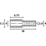 Ochranná krytka HellermannTyton OP4828 PE NA 2000, průměr svorky (max.) 4 mm, polyetylén, 1 ks