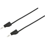 VOLTCRAFT MSB-300 měřicí kabel [lamelová zástrčka 4 mm - lamelová zástrčka 4 mm] černá, 1.50 m