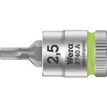 Nástrčný klíč Wera 8740 A, 2.5 mm, inbus, 1/4" (6,3 mm), chrom-vanadová ocel 05003331001