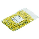 Dutinka Weidmüller 9037270000, 1 mm² x 12 mm, částečná izolace, žlutá, 500 ks