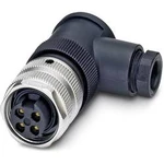 Neupravený zástrčkový konektor pro senzory - aktory Phoenix Contact SACC-MINFR-4CON-PG 9 1521494 zásuvka, zahnutá, 1 ks