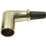 XLR konektor Cliff FC60964N 4, zlatá, černá, 1 ks