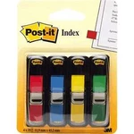 Post-it® Index Mini I683-4 12,7 x 43,7 mm červená/modrá/zelená/žlutá Inh.4 Post-it 7000144923, (d x š x v) 12.7 x 11.9 x 43.2 mm, 4 ks