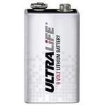 Lithiová baterie Ultralife High Energy 9V, 1200 mAh
