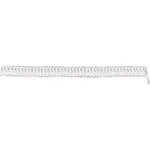Spirálový kabel LappKabel H05VV-F (73222363), 500/1500 mm, bílá