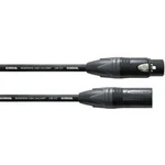 Kabel Cordial® CMK 222, XLR(F)/XLR(M), 10 m, černá