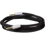 Kabel Dynavox 207382, [1x jack zástrčka 3,5 mm - 1x jack zástrčka 3,5 mm], 3.00 m, černá