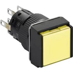 Světelné tlačítko Schneider Electric XB6ECF5B2P, 250 V, 3 A, černá, žlutá, 5 ks
