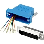 D-SUB adaptér D-SUB zástrčka 25pólová - RJ45 zásuvka 8p8c encitech DA25-PMJ8-K-B-RC 1 ks