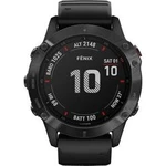 Chytré hodinky Garmin fenix 6 PRO Slate Gray w/Black Band (Glass)