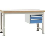 Kompletní dílenském základní PROFI s plastové desky, Šxhxv = 2000 x 700 x 840 mm Manuflex WP5617.5012 WP5617.5012