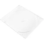 CD POUZDRO SLIM 1 CD/DVD/BLU-RAY PLAST transparentní (š x v x h) 141 x 5 x 123 mm Basetech
