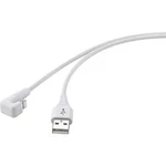 Apple iPad/iPhone/iPod, USB 2.0 kabel Renkforce RF-4598340, 1.00 m, bílá