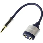 Jack audio adaptér LogiLink CA1100, černá