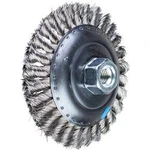 Kuželový kartáč, opinkový, 0,35 x 19 mm, tloušťka drátu 125 mm Se závitem M14 PFERD POS KBG 12515/M14 INOX 0,35, 43317003, 1 ks