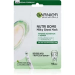 Garnier Skin Naturals Nutri Bomb vyživující plátýnková maska pro suchou pleť 32 g