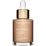 Clarins Skin Illusion Natural Hydrating Foundation rozjasňující hydratační make-up SPF 15 odstín 108W Sand 30 ml