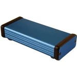 Univerzální pouzdro hliníkové Hammond Electronics, (d x š x v) 120 x 54 x 23 mm, modrá