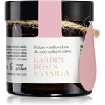 Make Me BIO Garden Roses & Vanilla výživný hydratační krém pro suchou až velmi suchou citlivou pleť 60 ml
