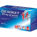 DEXOKET Granule pro perorální roztok 25 mg 10 sáčků