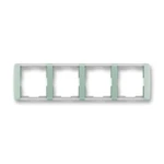 ABB Element čtyřrámeček agáve/ledová bílá 3901E-A00140 22 vodorovný