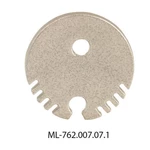 Koncovka McLED pro ZX s otvorem stříbrná barva ML-762.007.07.1