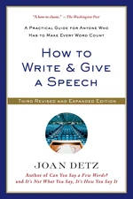 How to Write and Give a Speech