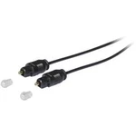 Toslink digitální audio kabel Kash 30L501, 1.00 m, černá
