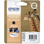 Cartridge do tiskárny Epson T0711H, C13T07114H10, černá, 2 ks