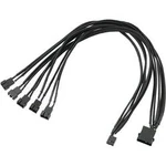 Y kabel k PC ventilátoru PC větrák Akasa AK-CBFA03-45, 45.00 cm, černá