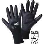 Pracovní rukavice L+D worky MICRO black 1152-9, velikost rukavic: 9, L