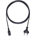 Napájecí kabel Oehlbach 17047, [1x Euro zástrčka - 1x IEC C7 zásuvka], 3.00 m, černá