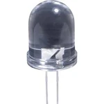 LED s vývody Kingbright L-813SRC-J4, typ čočky kulatý, 10 mm, 20 mA, 3000 mcd, 2.1 V, červená
