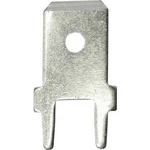 Faston zástrčka Vogt Verbindungstechnik 3866b.68 6.3 mm x 180 °, bez izolace, kov, 100 ks