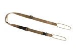Dvoubodový popruh na zbraň QA Two Paracord Clawgear® - Coyote (Barva: Coyote)