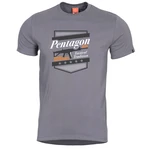 Pánské tričko PENTAGON® ACR - Wolf Grey (Barva: Wolf Grey, Velikost: M)