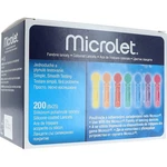 Lancety barevné Microlet, 200 ks