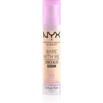 NYX Professional Makeup Bare With Me Concealer Serum hydratačný korektor 2 v 1 odtieň 01 - Fair 9,6 ml