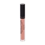 Makeup Revolution London Matte 3 ml rtěnka pro ženy 101 Piece Of Cake tekutá rtěnka