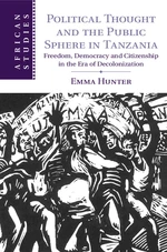 Political Thought and the Public Sphere in Tanzania