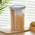 Transparent Sealed Storage Box Crisper Grains Food Storage Tank Household Kitchen Cans Containers Bottles
